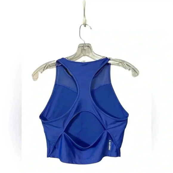 NWOT Under Armour, Blue Racerback Camisole Heat Gear, Small πββοΈββ‘οΈ - Picture 6 of 8